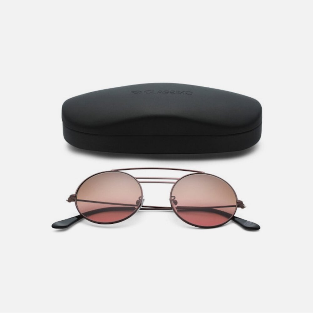Glassing A.D.F. Mentalist Round Sunglasses
